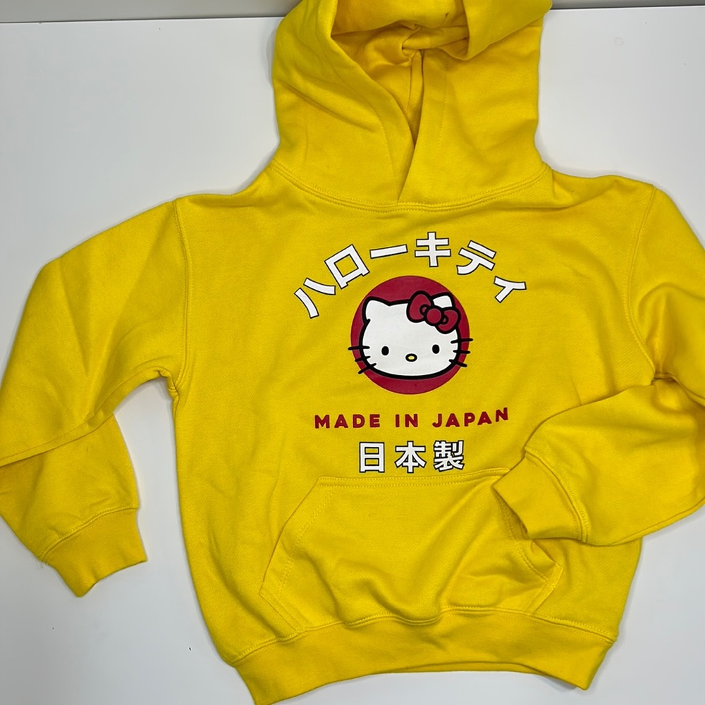 Yellow Hello Kitty Hoody
